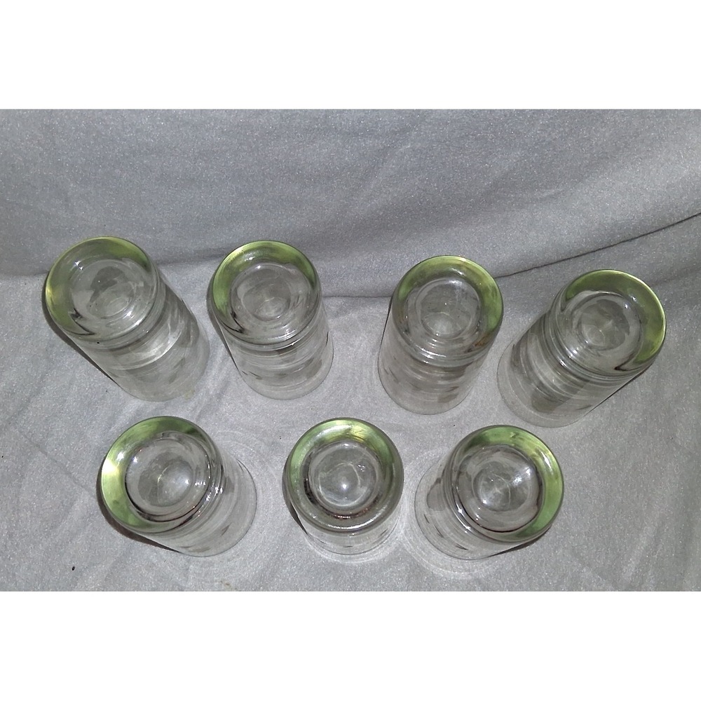 7‎ Javit 190-1 Collection Etched Tumbler Glasses 12 oz - Picture 6 of 6